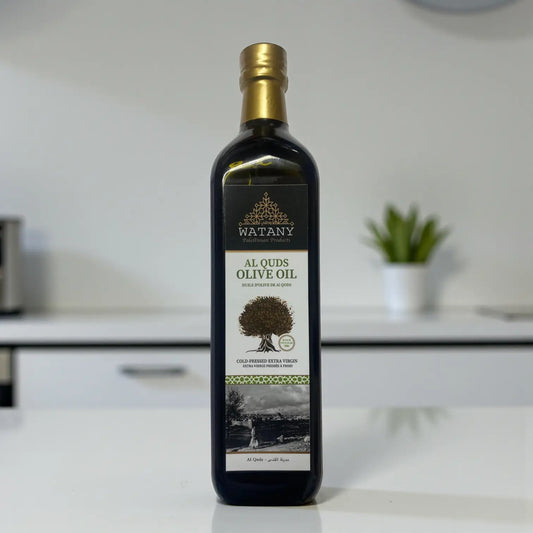 Huile d'olive palestinienne d'Al Quds