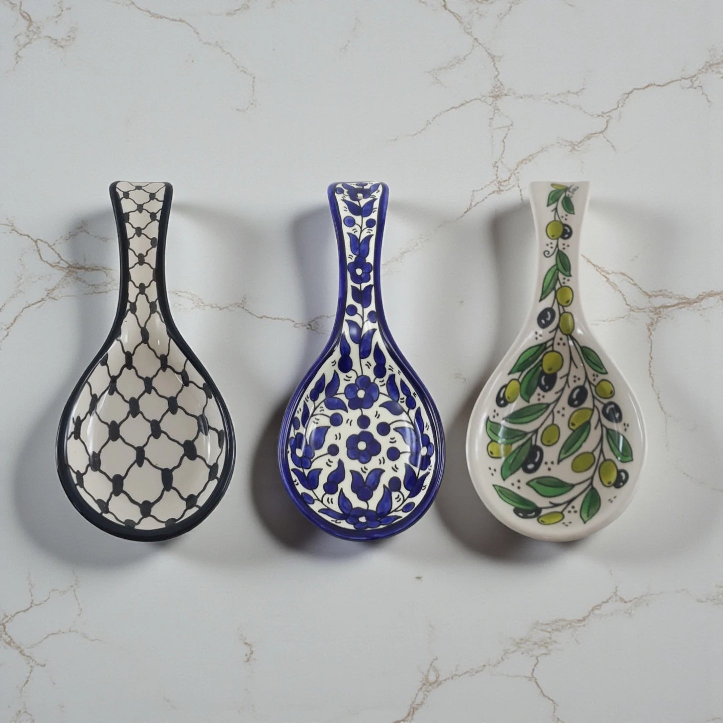 Palestinian Stove Spoon Rest Large