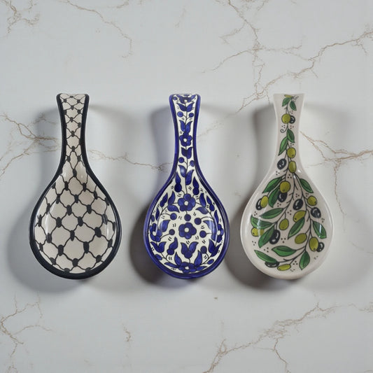 Palestinian Stove Spoon Rest Large