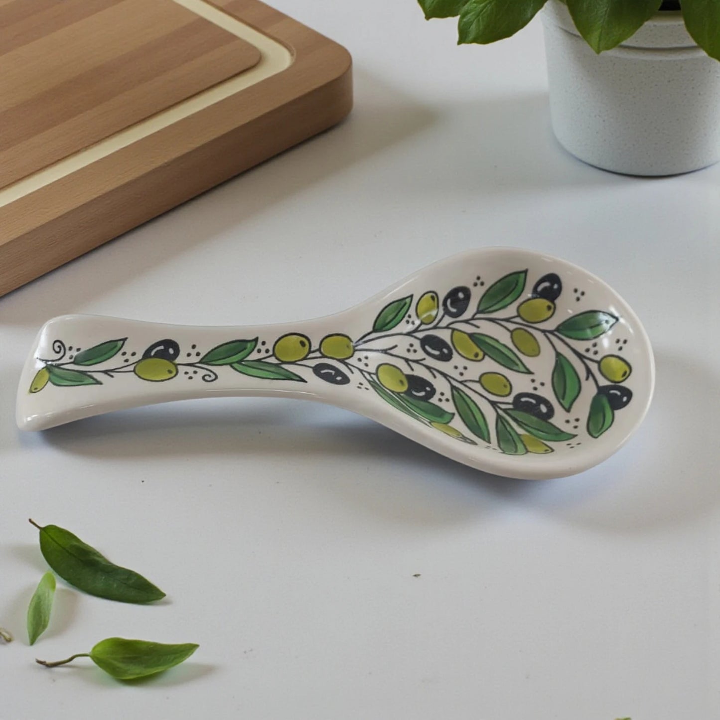 Palestinian Stove Spoon Rest Large