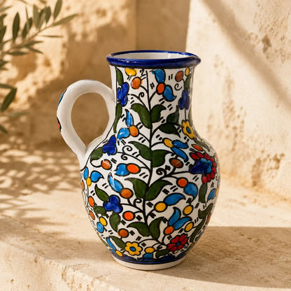 Handmade Ceramic Water Pitcher, Jug & Carafe 15 × 20 cm